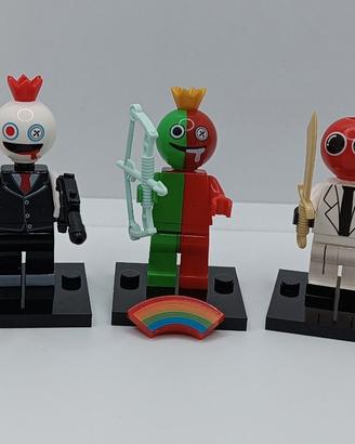 Lotto Minifigure Blocks Roblox Rainbow Friends NEW