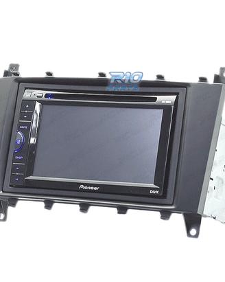 CORNICE NERA AUTORADIO 2-DIN MERCEDES CLASSE-C W20