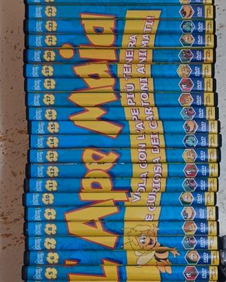 L'Ape Maia Stock di 26 Dvd+Fascicoli+Contenitore "