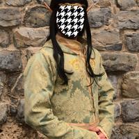 Abito elfico original con cappuccio! Alta sartoria