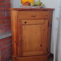 mobile angolare arredamento baita rustico country