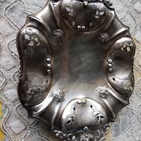 Vassoio centrotavola in argento 