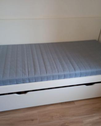Letto modello Ikea FLAXA con materasso