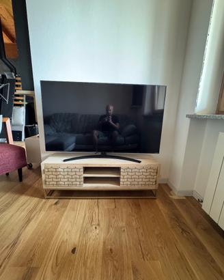 mobile tv legno massello nuovo !!!