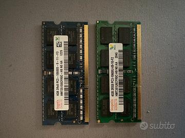 Kit RAM SO-DIMM DDR3 8 GB (2×4 GB)