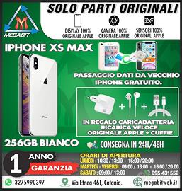 Iphone xs max 256gb bianco - totalmente originale