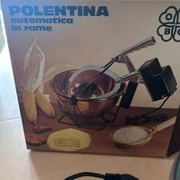 Polentiera automatica in rame vintage