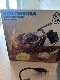 Polentiera automatica in rame vintage