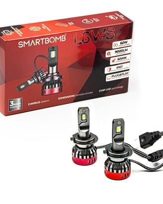 Lampade h7 led 9000lm 60W bmw r1200gs 2004-2023