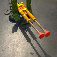 TMNT 1989 "Double Barreled Plunger Gun"