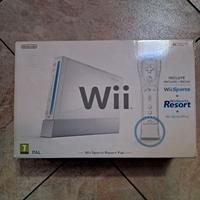 Nintendo Wii Bianca Set Completo + 6 giochi