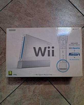 Nintendo Wii Bianca Set Completo + 6 giochi