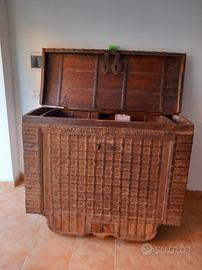 Baule/forziere anglo-indiano