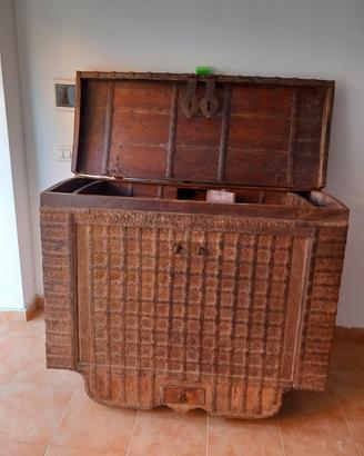 Baule/forziere anglo-indiano