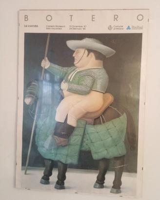 Manifesto mostra Botero