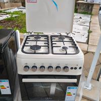 Cucina 60 cm Panna Forno Gas Elettrico NUOVA
