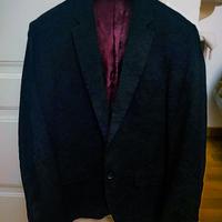 Giacca uomo Scotch & Soda velluto nero fantasia fl