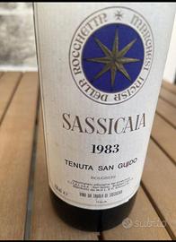 sassicaia 1983 vino rosso