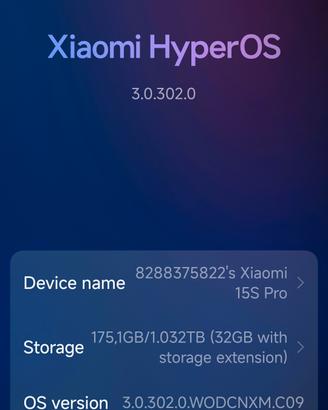 Xiaomi 15s Pro 1tb