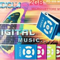 Microlettore MP3 da 2 GB