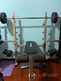 Panca multifunzione + supporto bilanciere