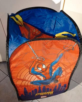 SPIDERMAN:CESTO GIOCATTOLI/PORTABIANCHERIA