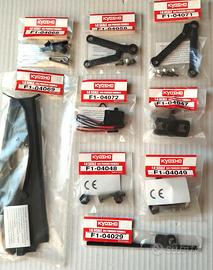 Lotto 9 Ricambi Kyosho Ferrari F2004 F1 1:8 DeA 