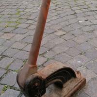 TIMBRO PRESSA MANUALE A SECCO vintage