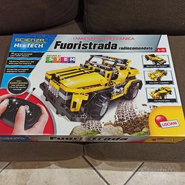 fuoristrada LISCIANI , con telecomando, tipo lego