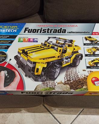 fuoristrada LISCIANI , con telecomando, tipo lego