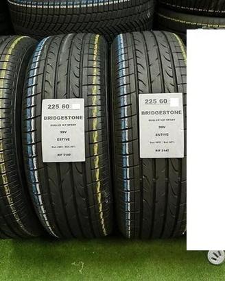 3 gomme 225 60 17 BRIDGESTONE RIF2142