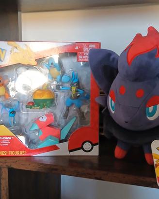 Pokemon Battle Figure+ Pokemon Zorua peluche 
