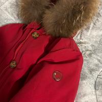 Parka Mixture 7/9 anni rosso come nuovo