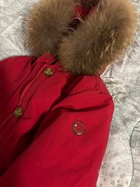 Parka Mixture 7/9 anni rosso come nuovo