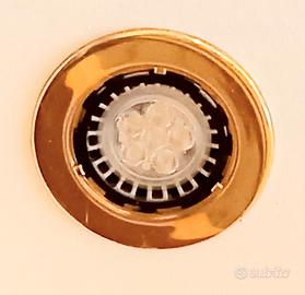 faretti incasso FOSNOVA SIRIO 230V ORO E NERO