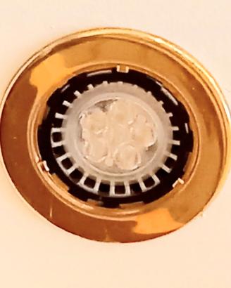 faretti incasso FOSNOVA SIRIO 230V ORO E NERO