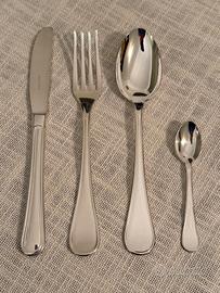 Posate argentate x6 NUOVE + set raccoglibriciole