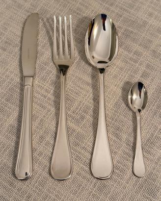 Posate argentate x6 NUOVE + set raccoglibriciole