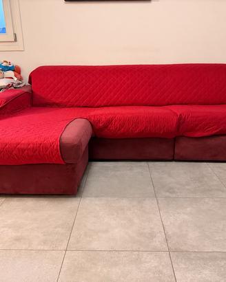 Divano con chaise longue e seduta singola recliner