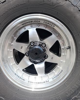 cerchi forgiati monoblocco Wrangler jk jl