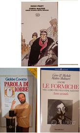 libri di fumetti e narrativa comica
