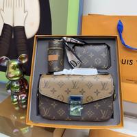 Louis Vuitton set borsa + portafoglio + custodia
