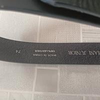 cintura pelle bambino Armani 