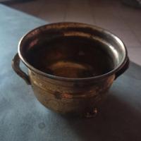 vaso in ottone vintage 