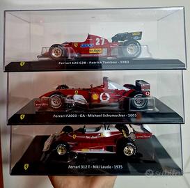 Le grandi Ferrari e F1 lotto 13 modelli 