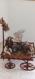 presepe in carta pesta
