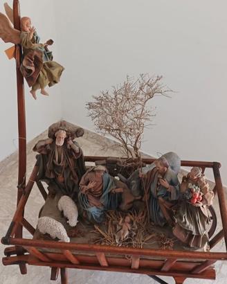 presepe in carta pesta