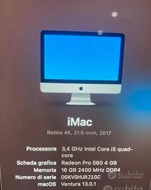 Imac 21.5