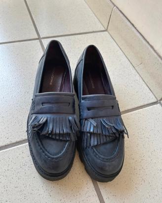 Mocassino platform pelle Angela George
