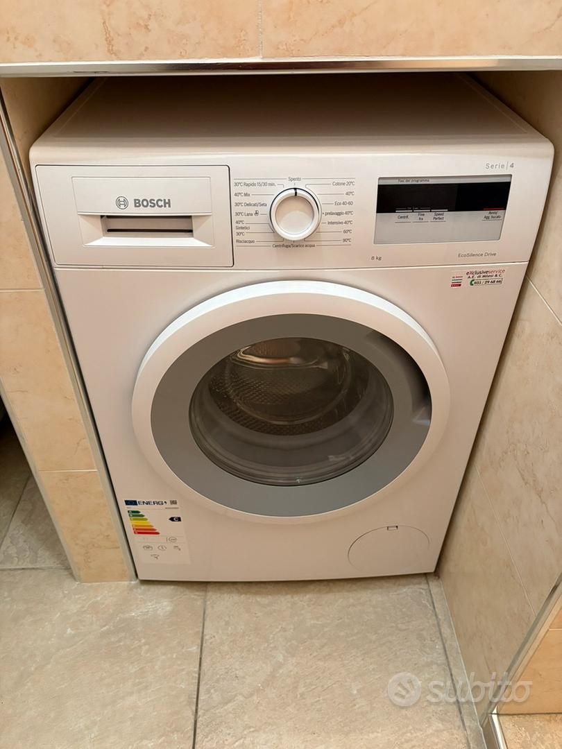 Bosch Serie 4 - 8 Kg 1200 giri EcoSilence Drive